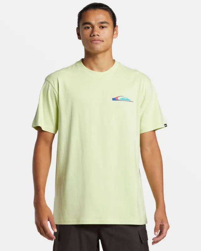 Warp Drive T-Shirt - Shadow Lime made by Quiksilver