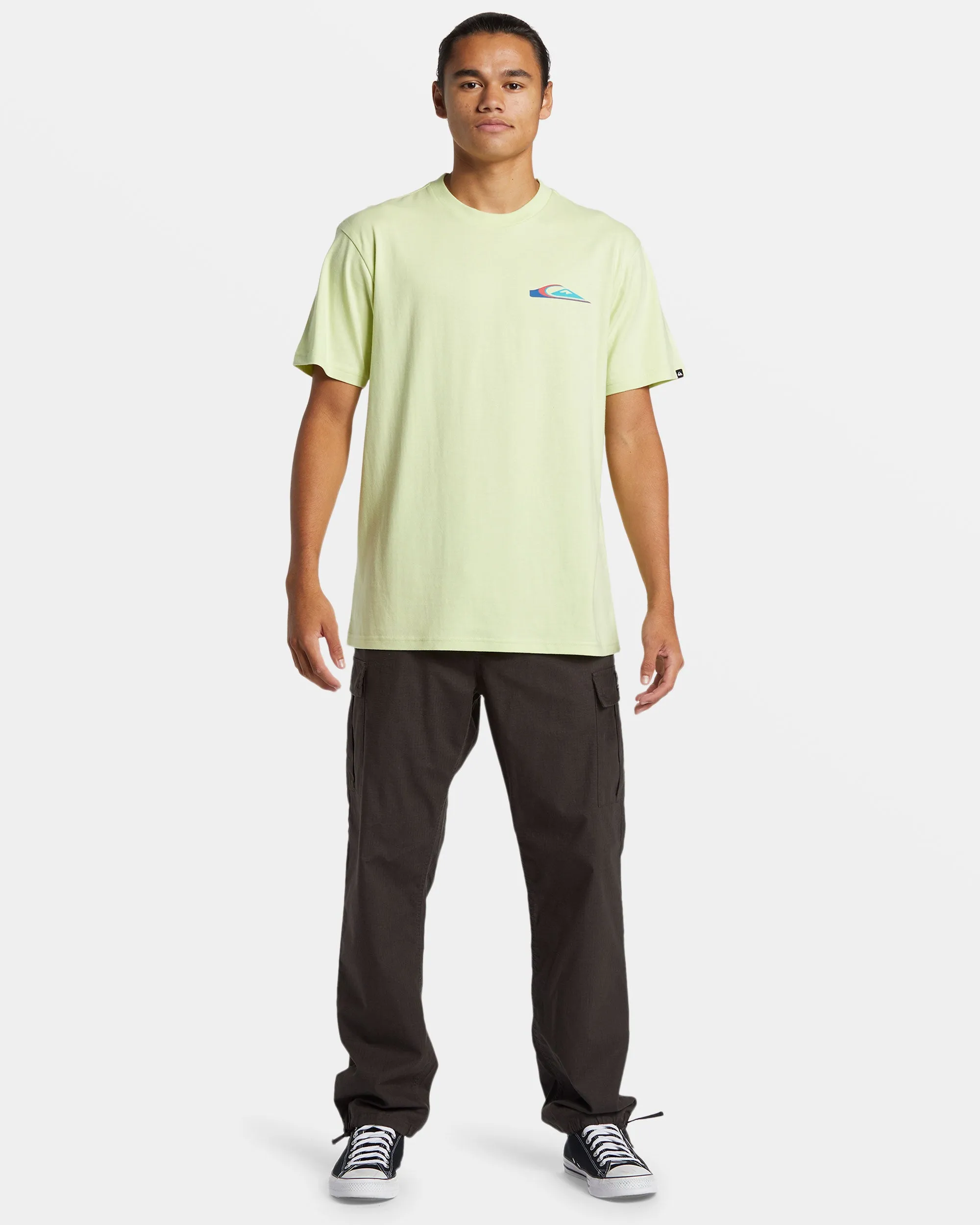 Warp Drive T-Shirt - Shadow Lime sold by Quiksilver product image thumbnail 3