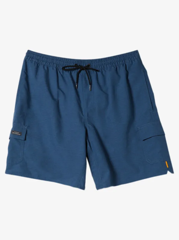 Waterman Balance Volley 18" Swim Trunks - Ensign Blue sold by Quiksilver