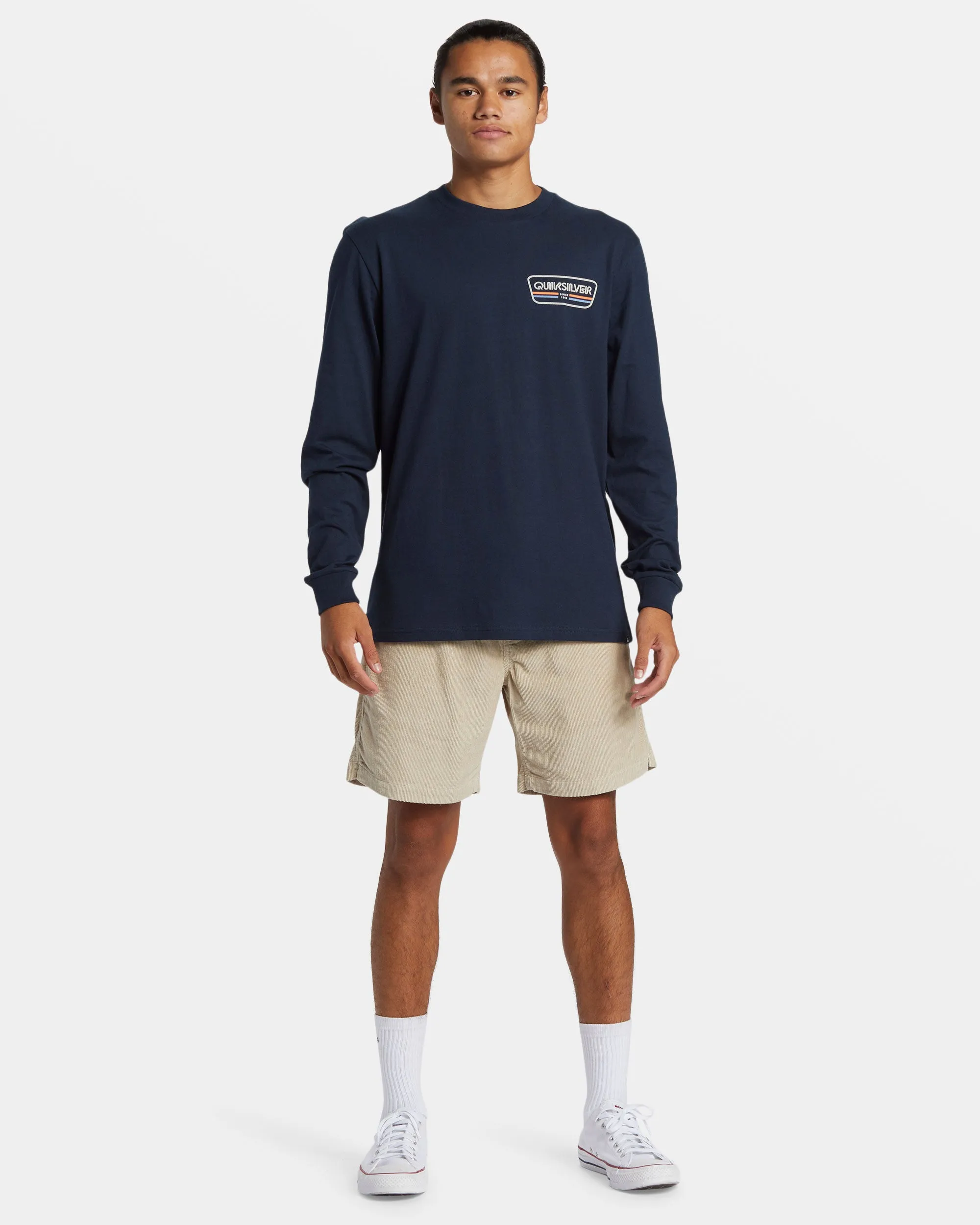 Range Life Long Sleeve T-Shirt - Dark Navy sold by Quiksilver product image thumbnail 3