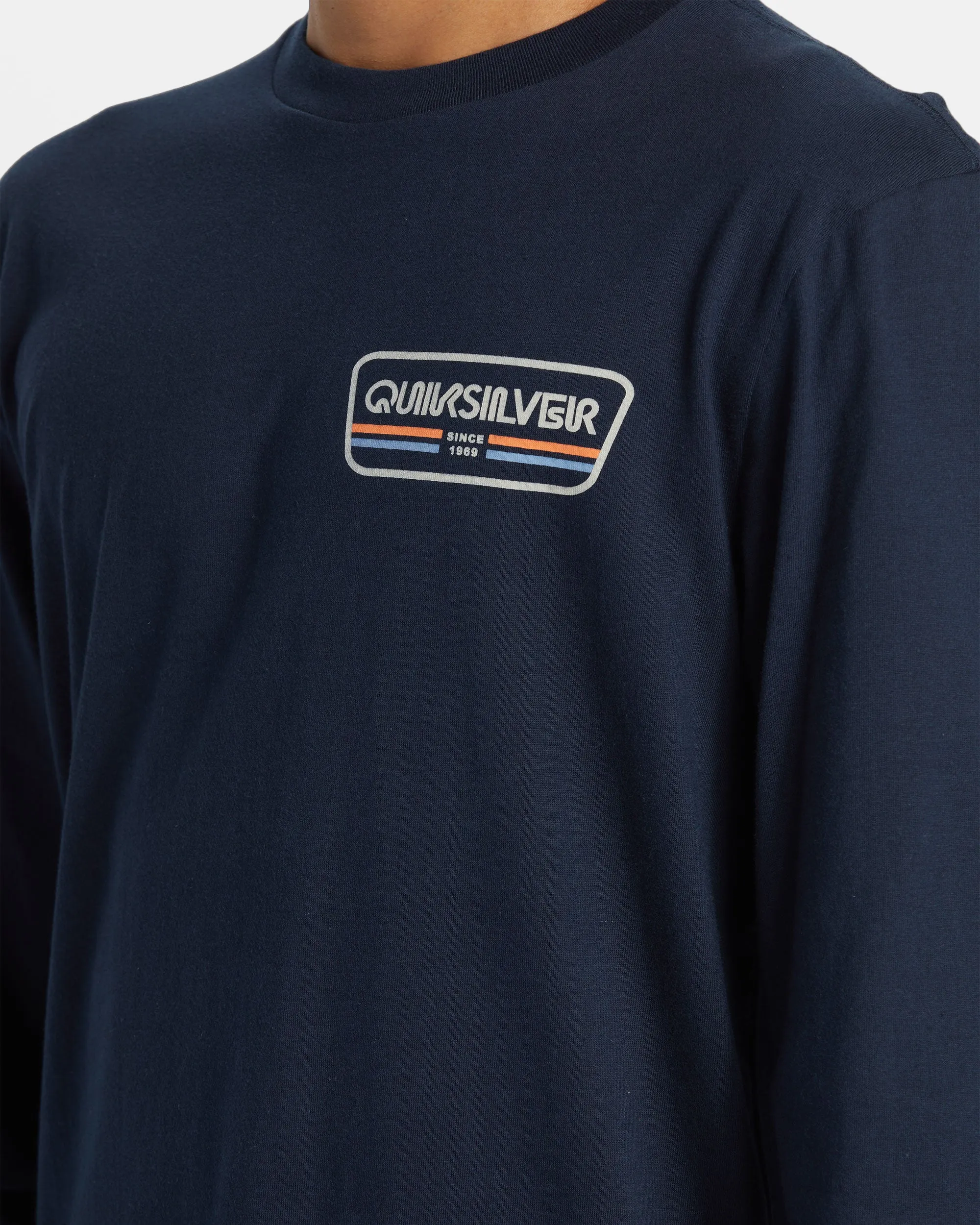 Range Life Long Sleeve T-Shirt - Dark Navy sold by Quiksilver product image thumbnail 5