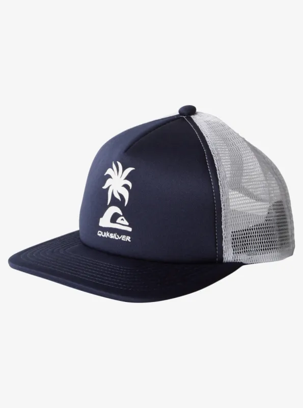 Boys 2-7 Slab Scratch Trucker Hat - Navy Blazer sold by Quiksilver