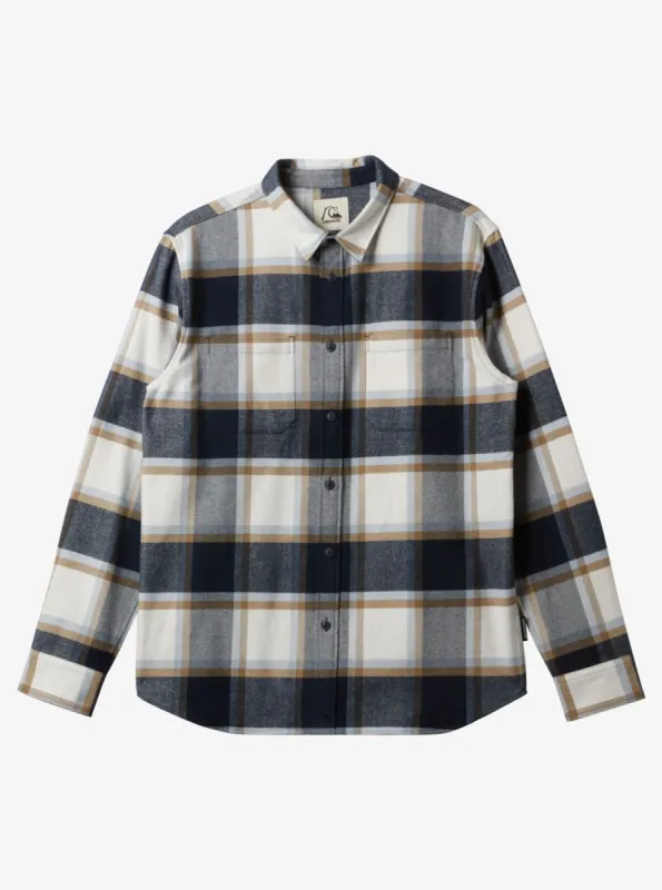 Dna Flannel Long Sleeve Top - Dark Navy Dna Flannel sold by Quiksilver