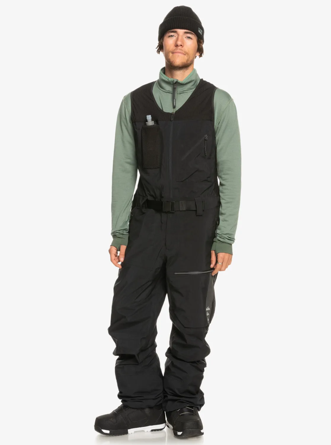 Highline Pro 3L Gore-Tex® Snow Bib Pants - True Black sold by Quiksilver product image thumbnail 3