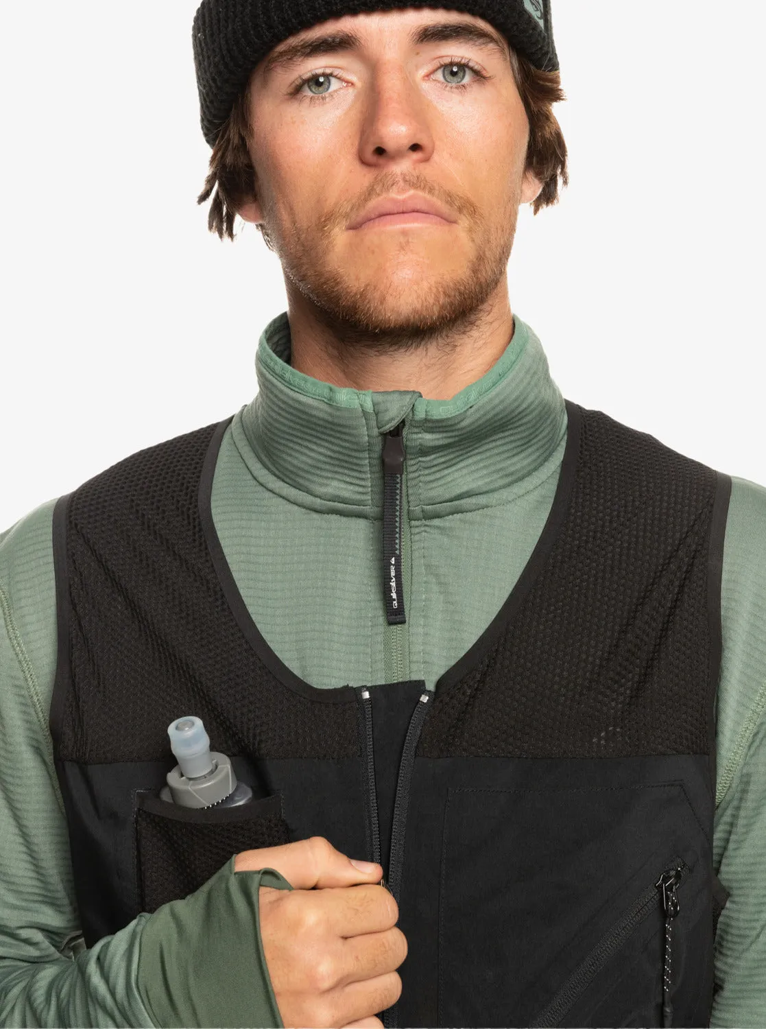 Highline Pro 3L Gore-Tex® Snow Bib Pants - True Black sold by Quiksilver product image thumbnail 5