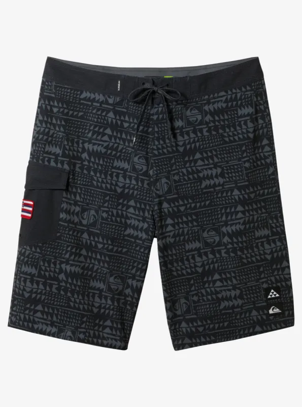 Surfsilk Hawaii 21" Boardshorts - Black sold by Quiksilver