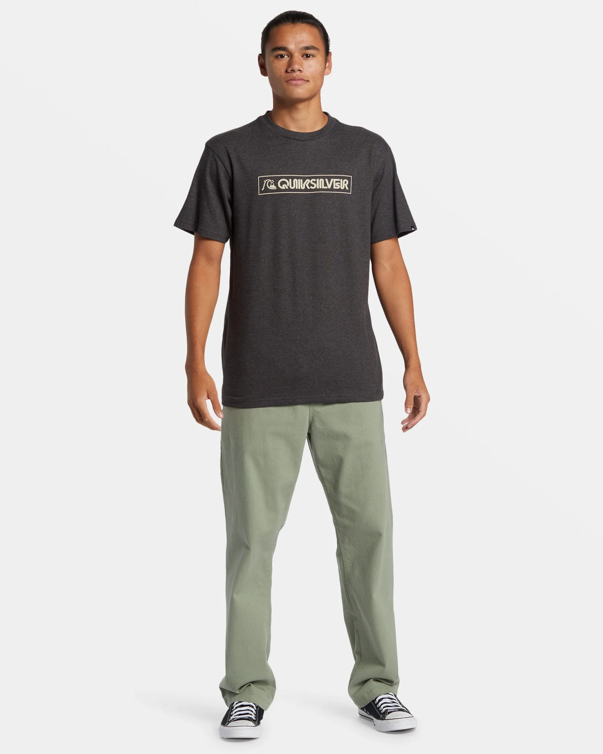 Modern Clicker T-Shirt - Charcoal Heather sold by Quiksilver product image thumbnail 3