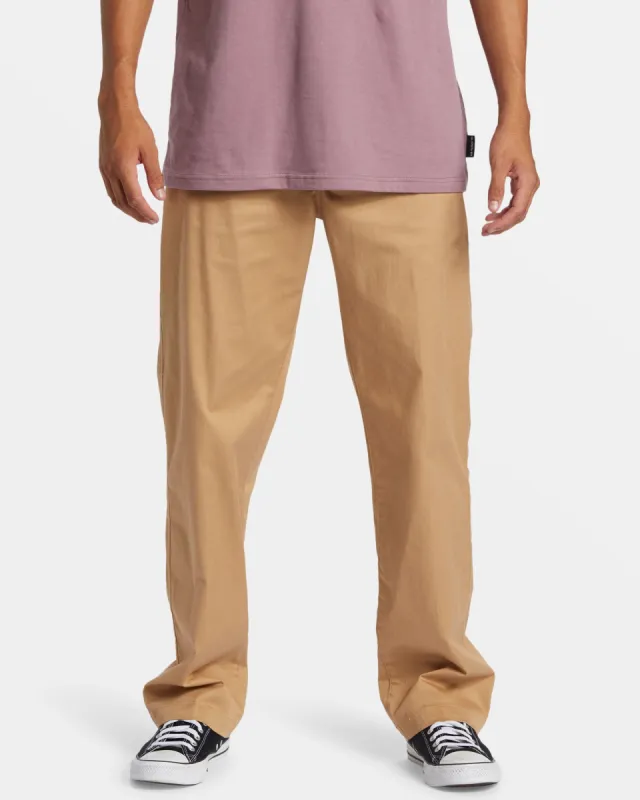 Everyday Union Chino Pants - Khaki sold by Quiksilver