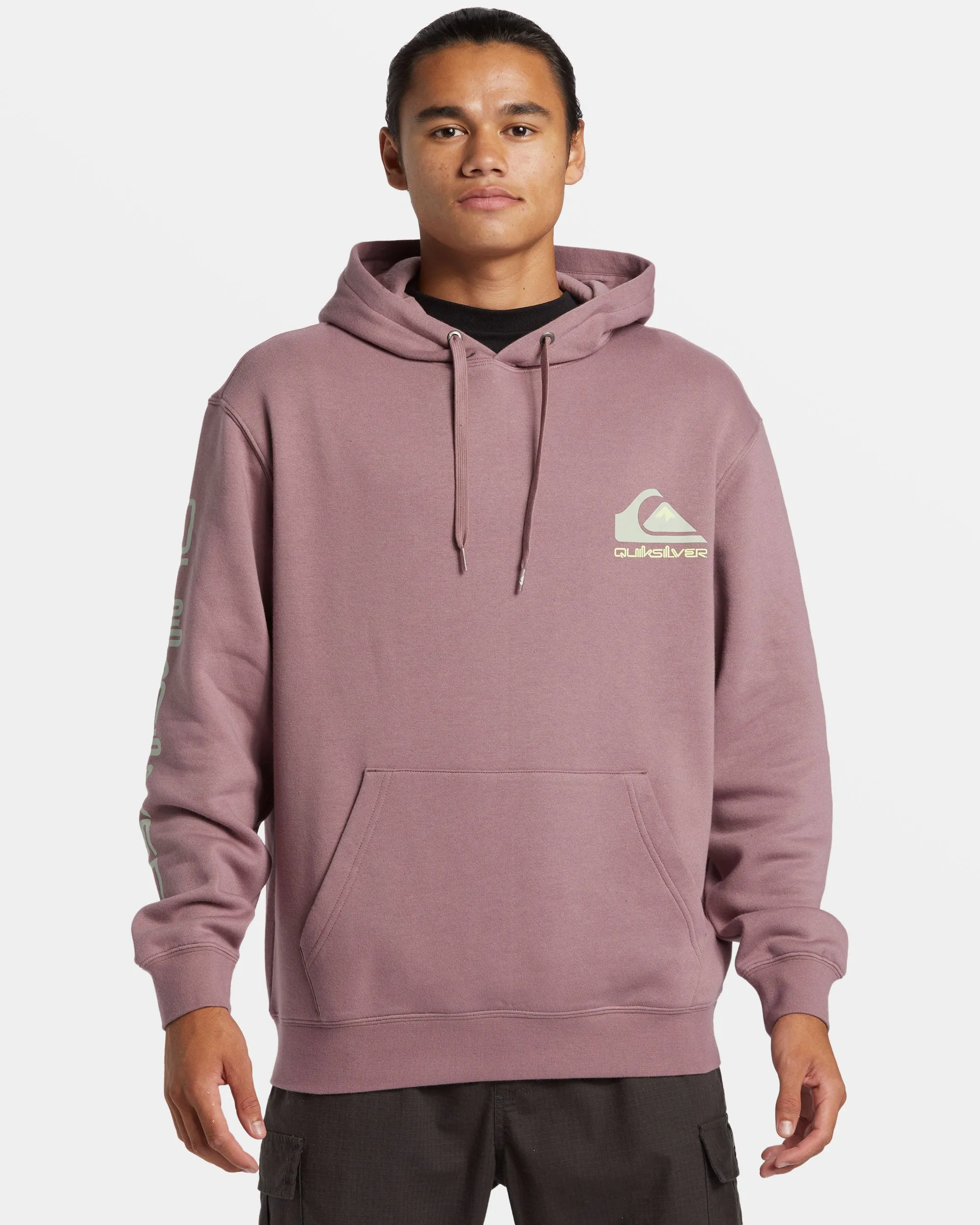 Omni Logo Hoodie - Grape Shake sold by Quiksilver