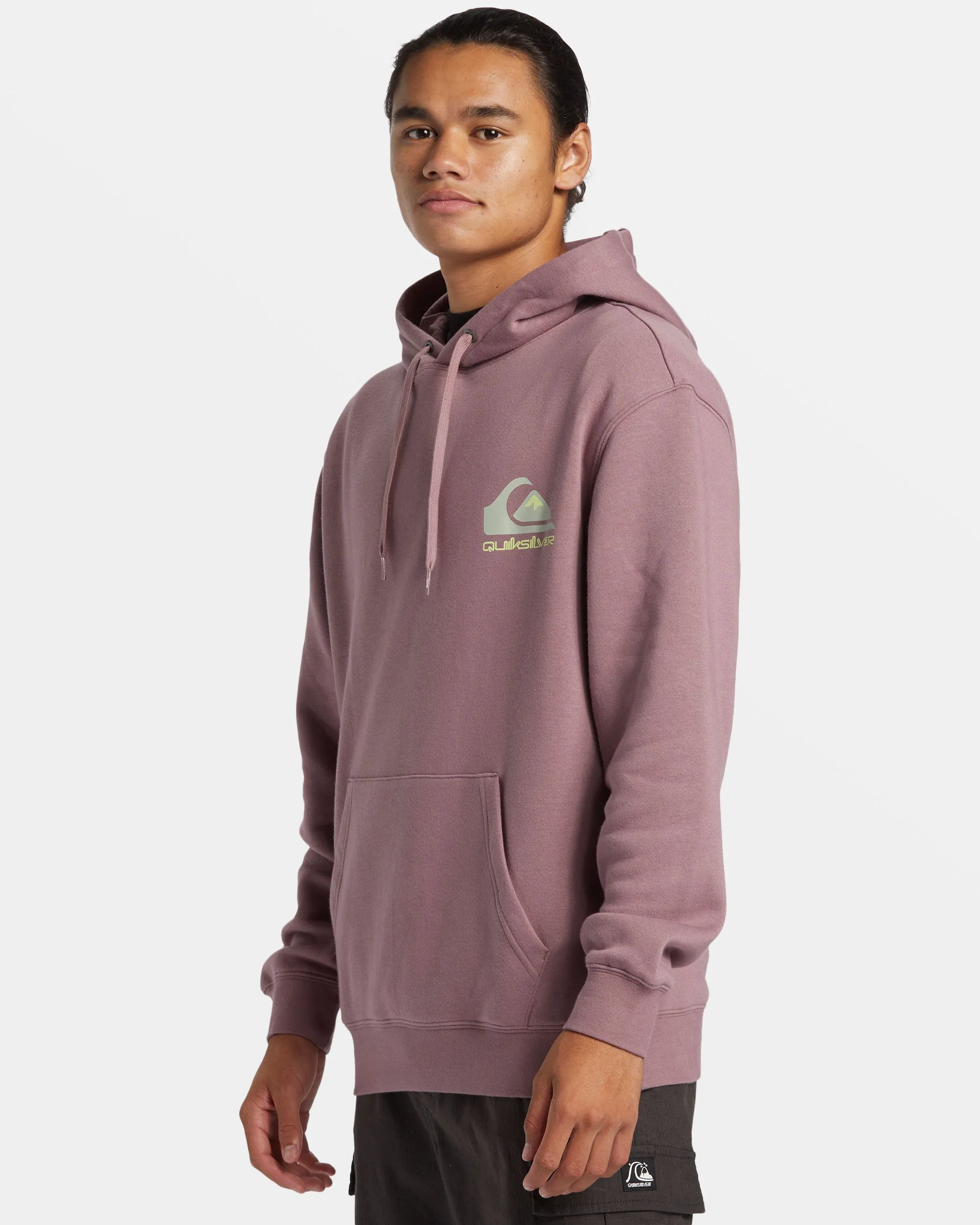 Omni Logo Hoodie - Grape Shake sold by Quiksilver product image thumbnail 4