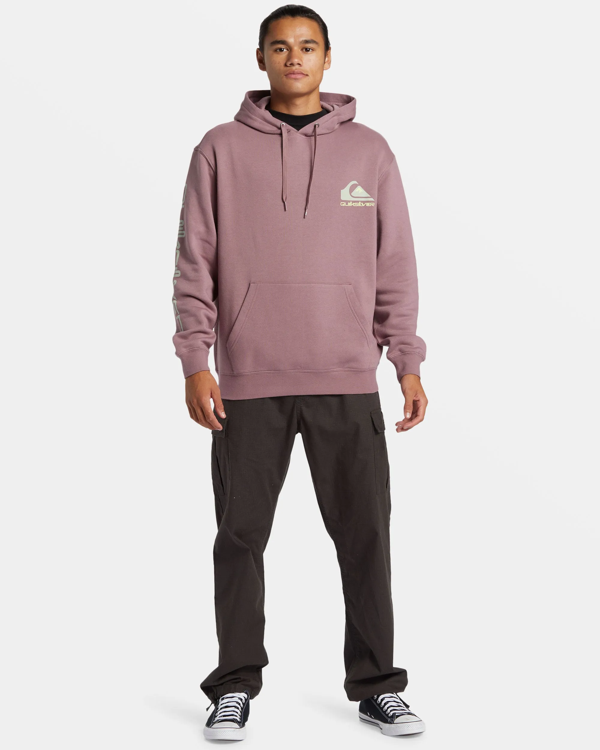 Omni Logo Hoodie - Grape Shake sold by Quiksilver product image thumbnail 3