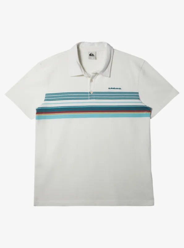 Banner Polo Shirt - Snow White Banner Ss Polo sold by Quiksilver