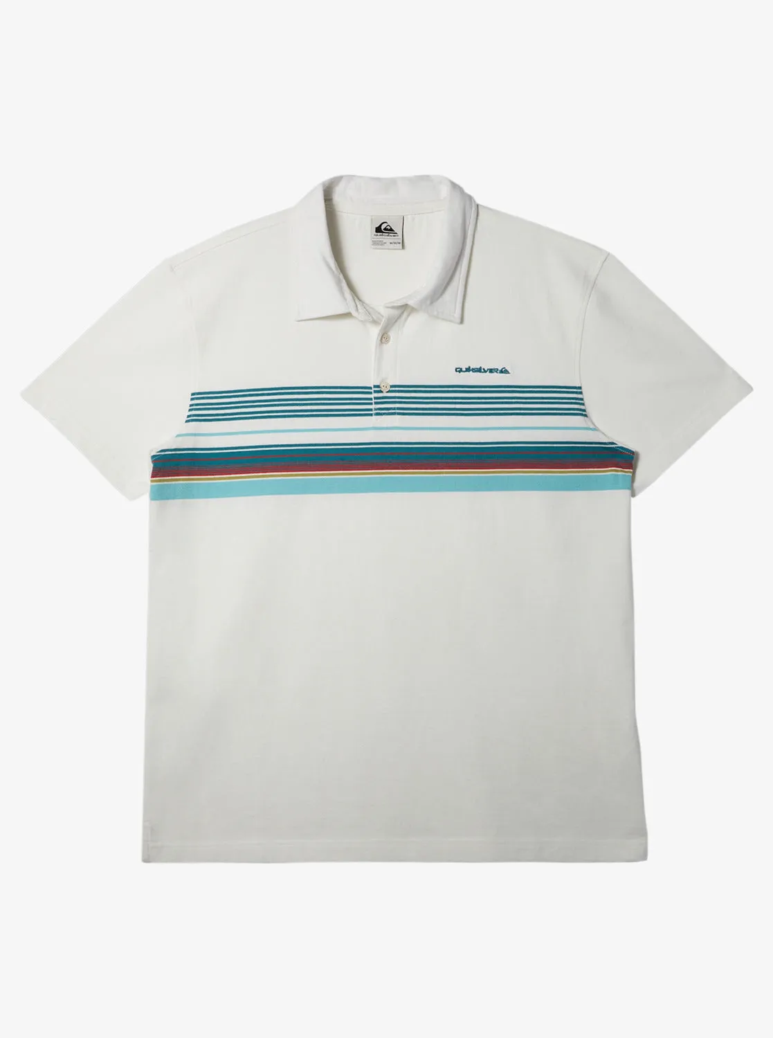 Banner Polo Shirt - Snow White Banner Ss Polo sold by Quiksilver