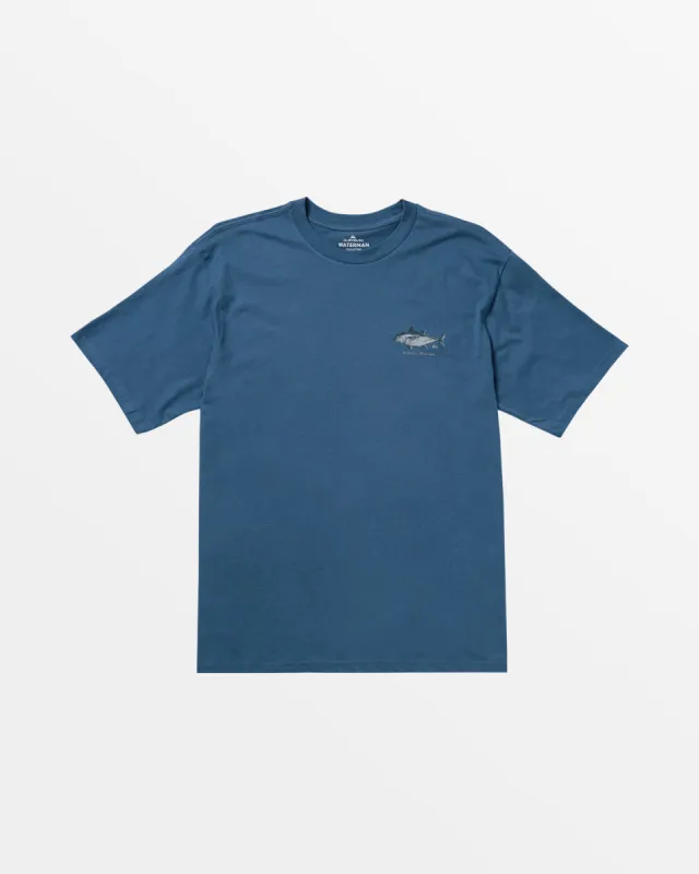 Waterman Tuna Time T-Shirt - Ensign Blue sold by Quiksilver