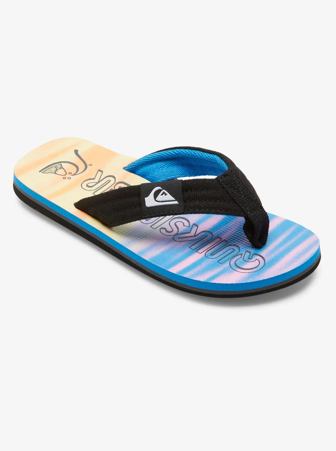 Boys 8-16 Molokai Layback Sandals - Black/Blue/Pink sold by Quiksilver