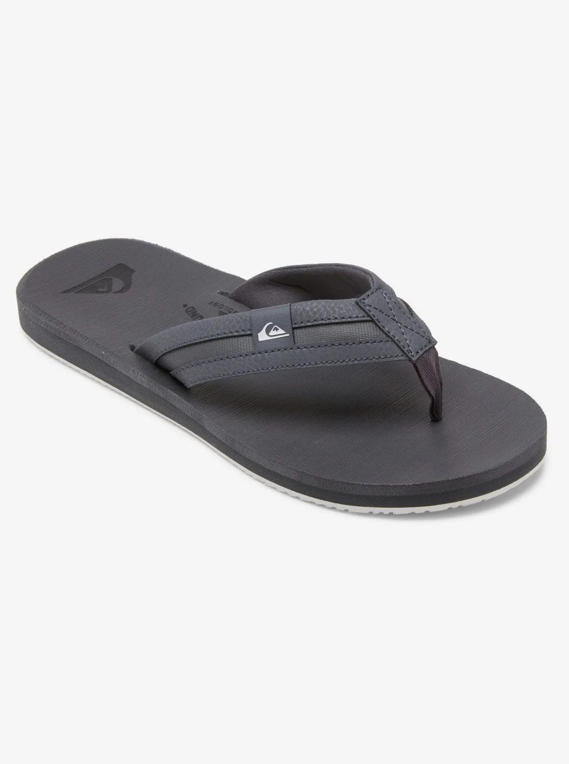 Carving Squish Sandals - Grey/Grey/White sold by Quiksilver