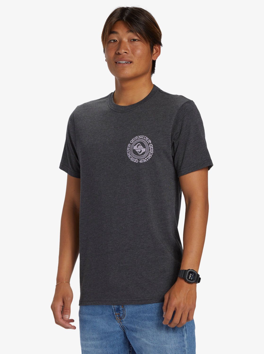 Full Circle T-Shirt - Charcoal Heather sold by Quiksilver product image thumbnail 4