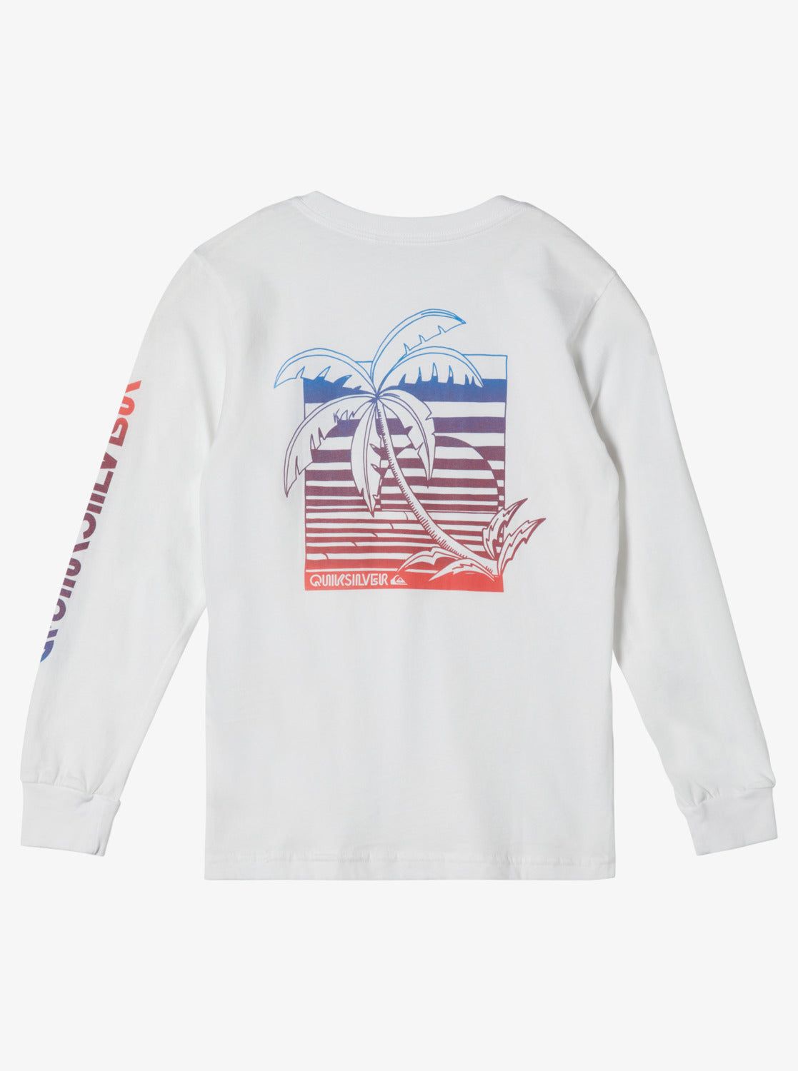 Boys 8-16 In The Jungle Long Sleeve T-Shirt - White sold by Quiksilver product image thumbnail 2