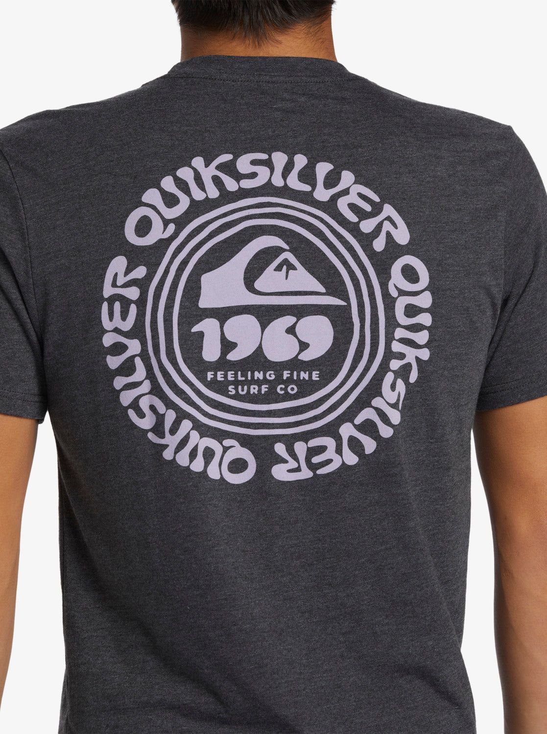 Full Circle T-Shirt - Charcoal Heather sold by Quiksilver product image thumbnail 5