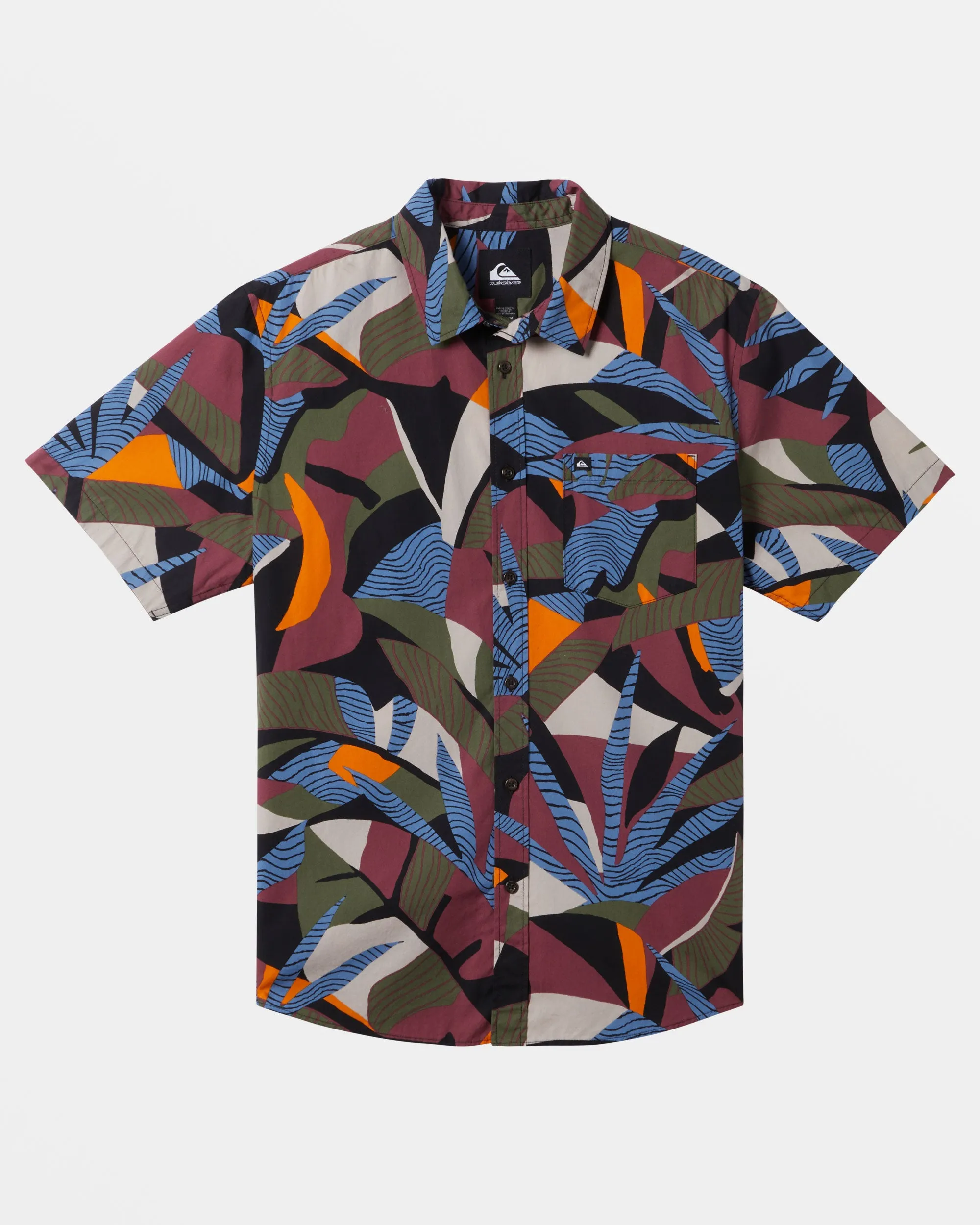 Apero Classic Short Sleeve Shirt - Grape Shake Apero Organic Ss sold by Quiksilver