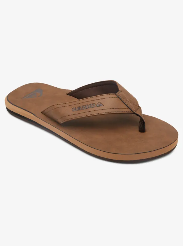 Carving Nubuck 2 Sandals - Tan sold by Quiksilver