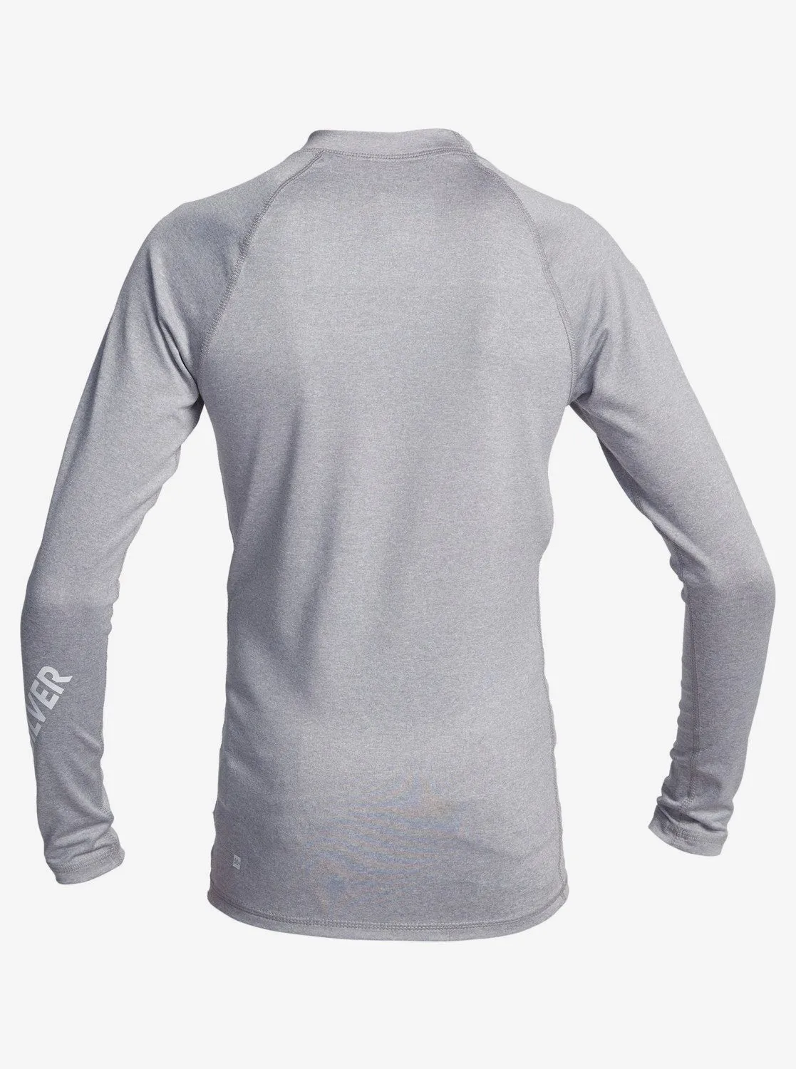 Boys 8-16 All Time Long Sleeve Upf 50 Rashguard - Sleet Heather sold by Quiksilver product image thumbnail 2