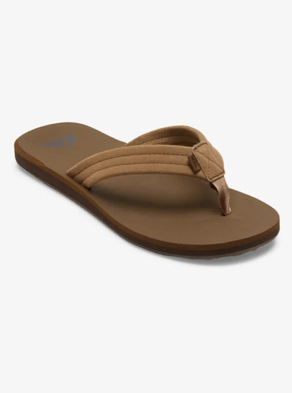 Carver Suede Core Sandals - Tan 1 sold by Quiksilver
