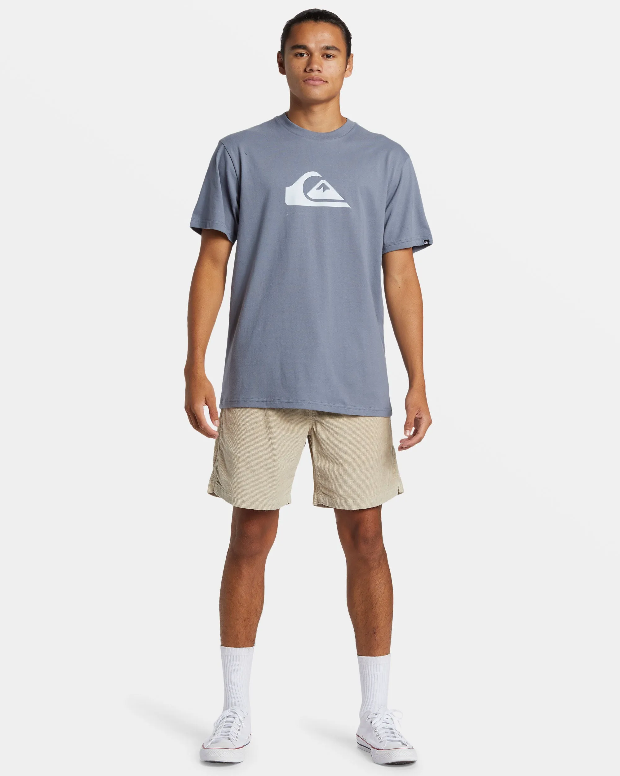 Comp Logo T-Shirt - Flint Stone sold by Quiksilver product image thumbnail 3