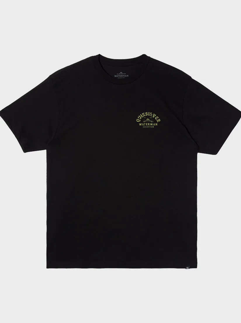 Waterman Deep Waters T-Shirt - Black sold by Quiksilver product image thumbnail 2