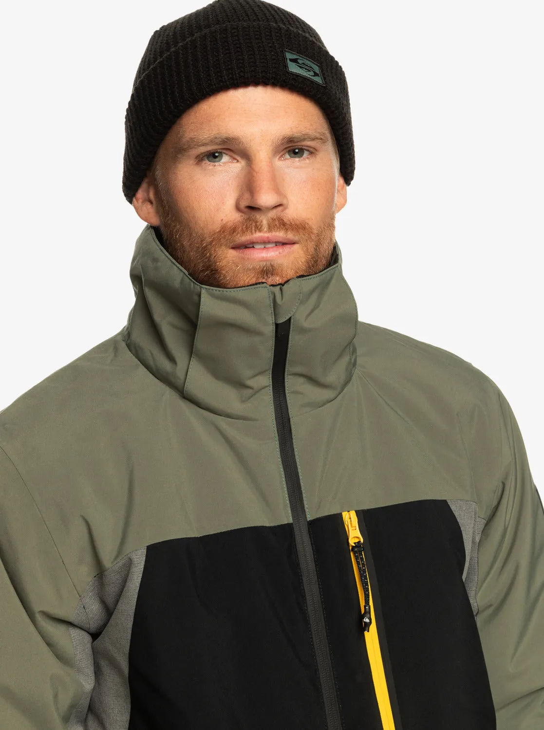 Mission Plus Technical Snow Jacket - True Black sold by Quiksilver product image thumbnail 3
