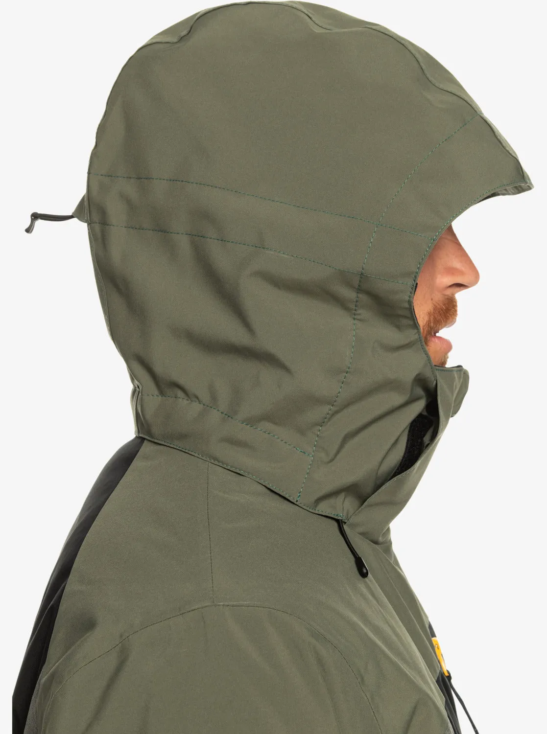 Mission Plus Technical Snow Jacket - True Black sold by Quiksilver product image thumbnail 4