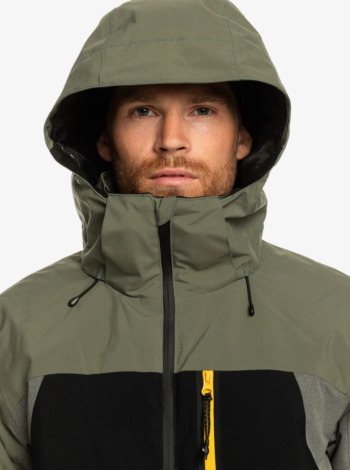 Mission Plus Technical Snow Jacket - True Black sold by Quiksilver product image thumbnail 5
