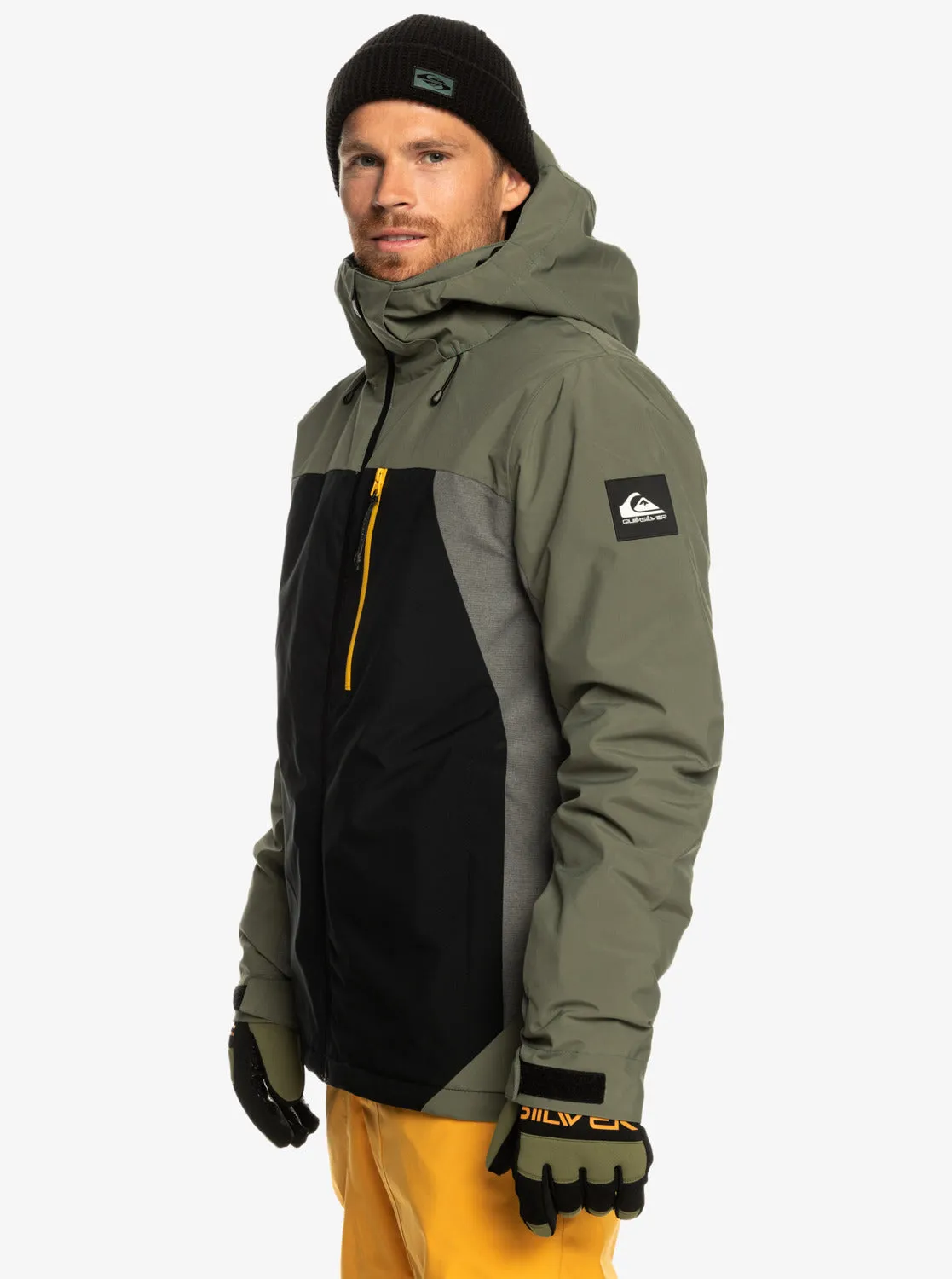 Mission Plus Technical Snow Jacket - True Black sold by Quiksilver product image thumbnail 2