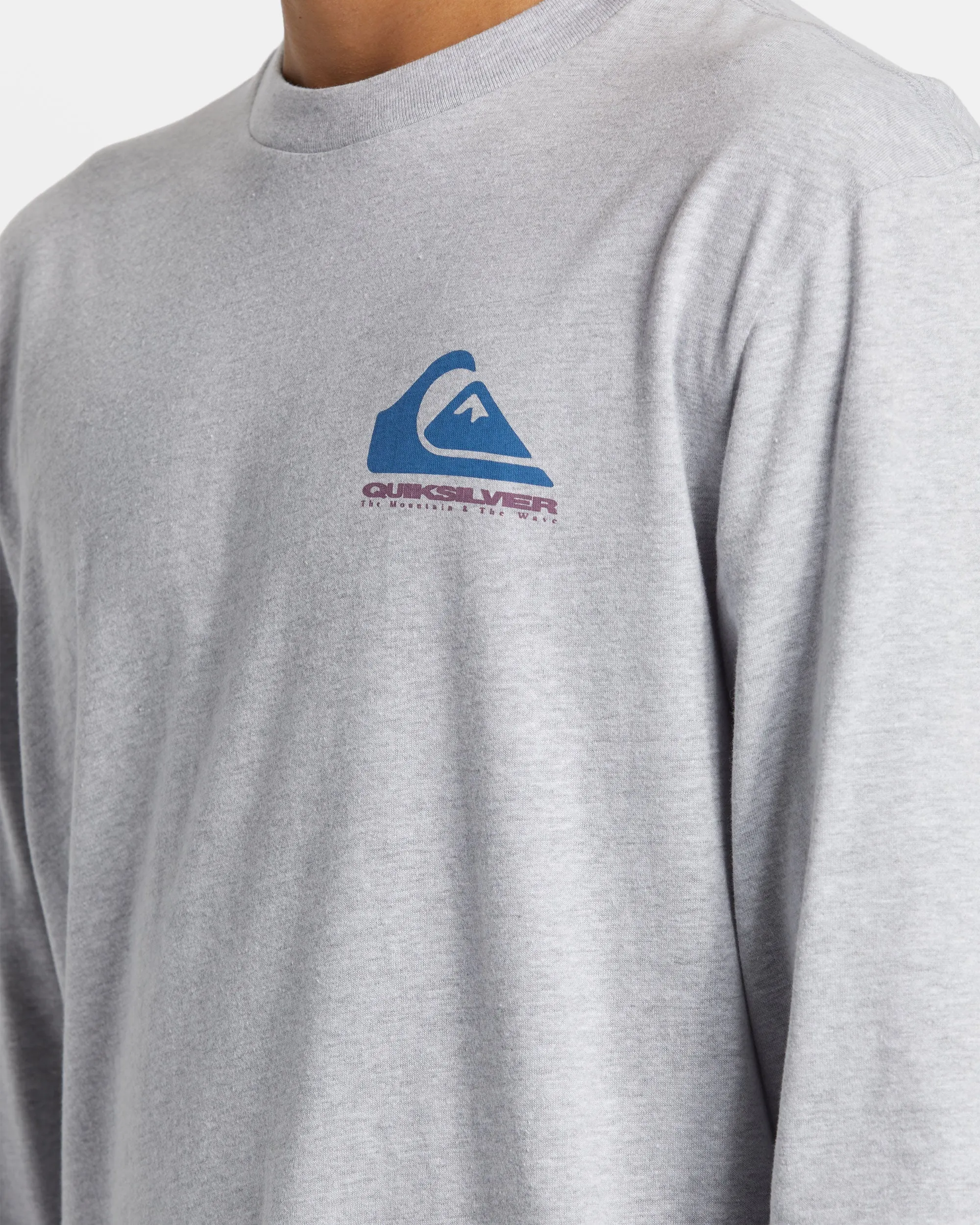 Eye On Horizon Long Sleeve T-Shirt - Athletic Heather sold by Quiksilver product image thumbnail 5