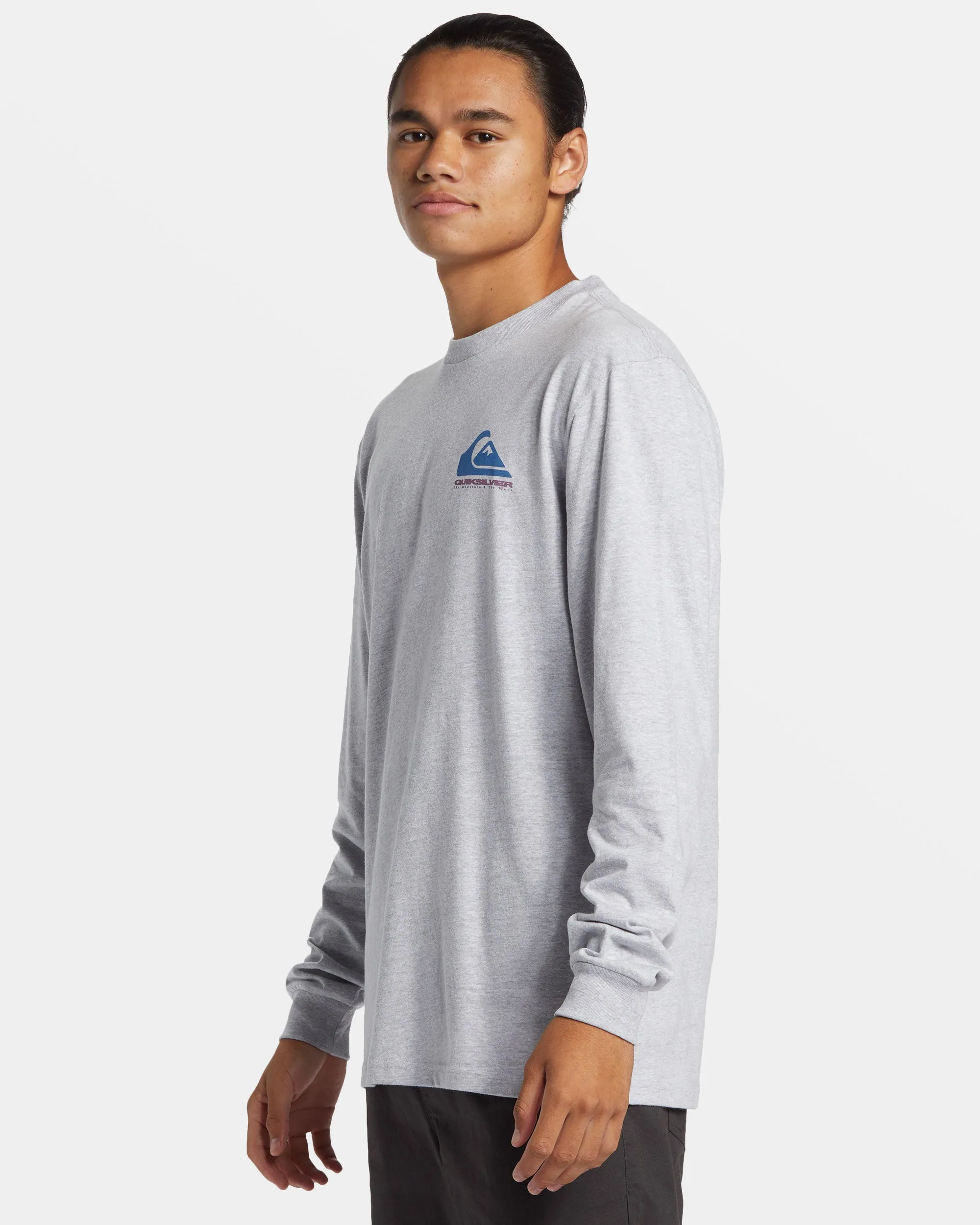 Eye On Horizon Long Sleeve T-Shirt - Athletic Heather sold by Quiksilver product image thumbnail 4