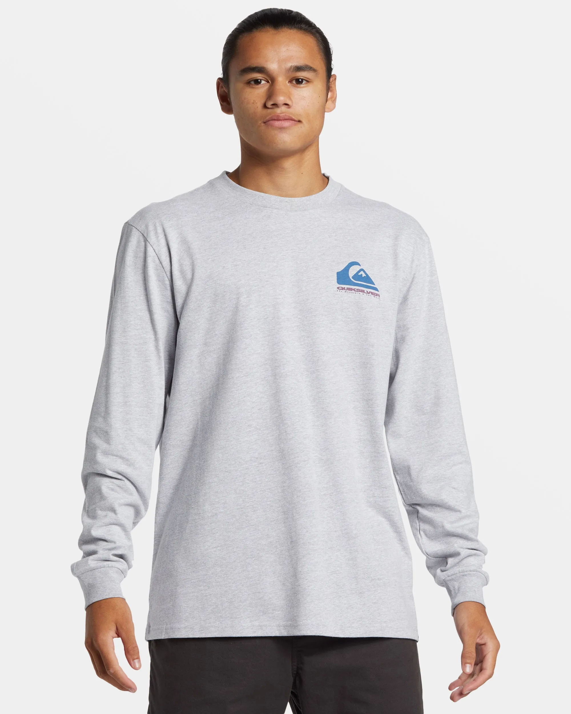 Eye On Horizon Long Sleeve T-Shirt - Athletic Heather sold by Quiksilver