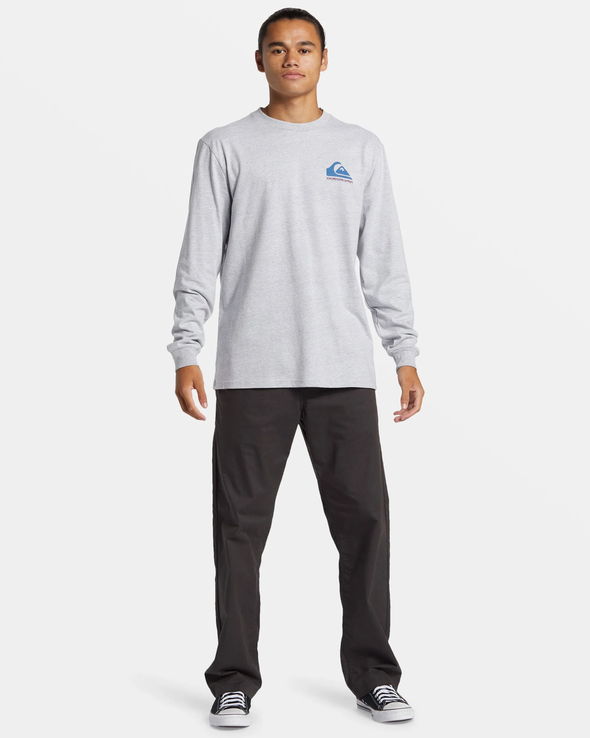 Eye On Horizon Long Sleeve T-Shirt - Athletic Heather sold by Quiksilver product image thumbnail 3