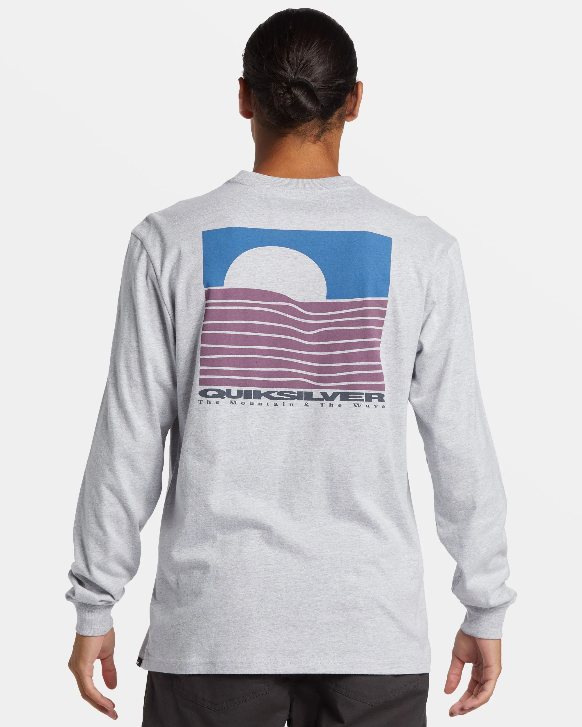 Eye On Horizon Long Sleeve T-Shirt - Athletic Heather sold by Quiksilver product image thumbnail 2