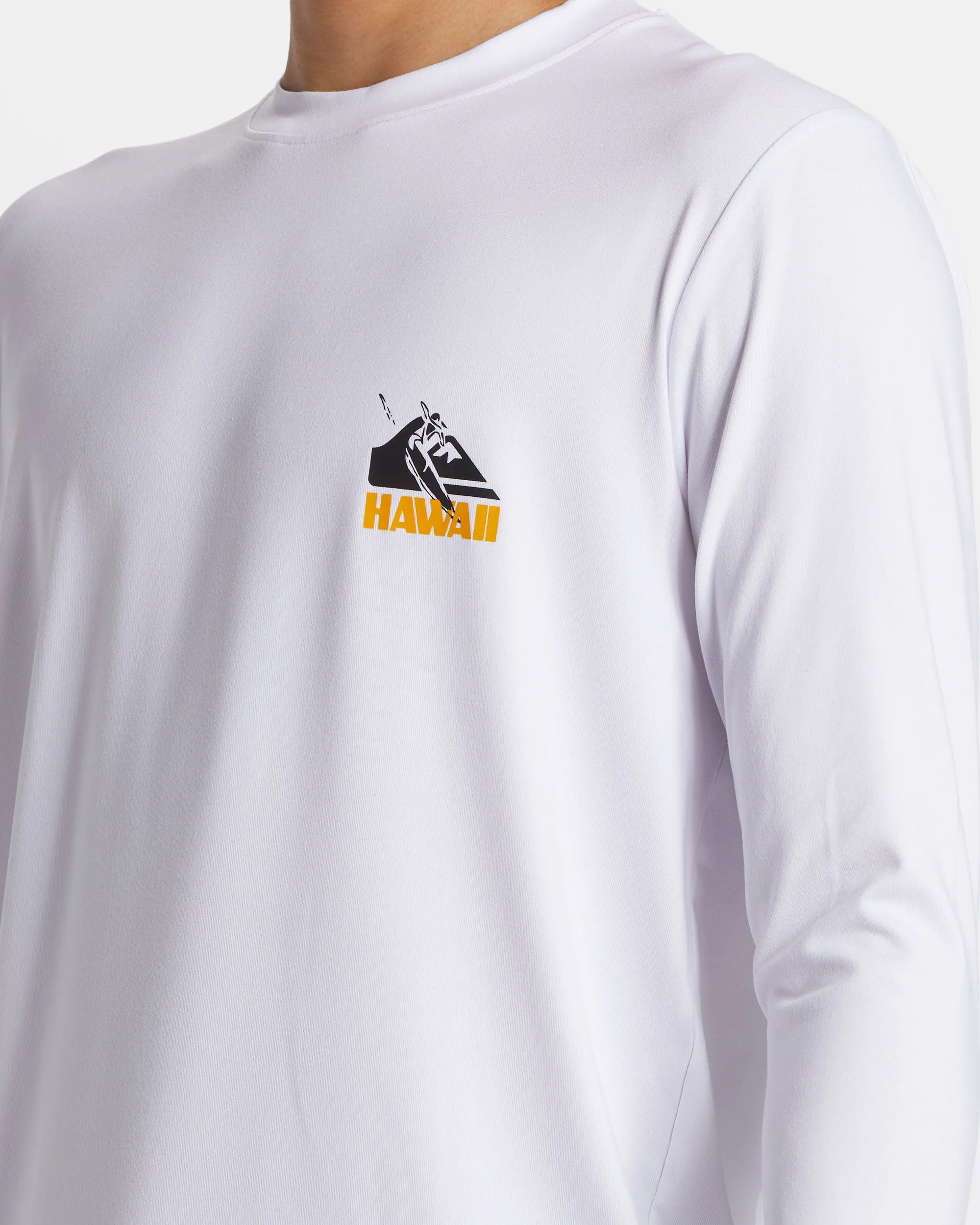 Petroglyph Long Sleeve Surf Tee - White sold by Quiksilver product image thumbnail 5