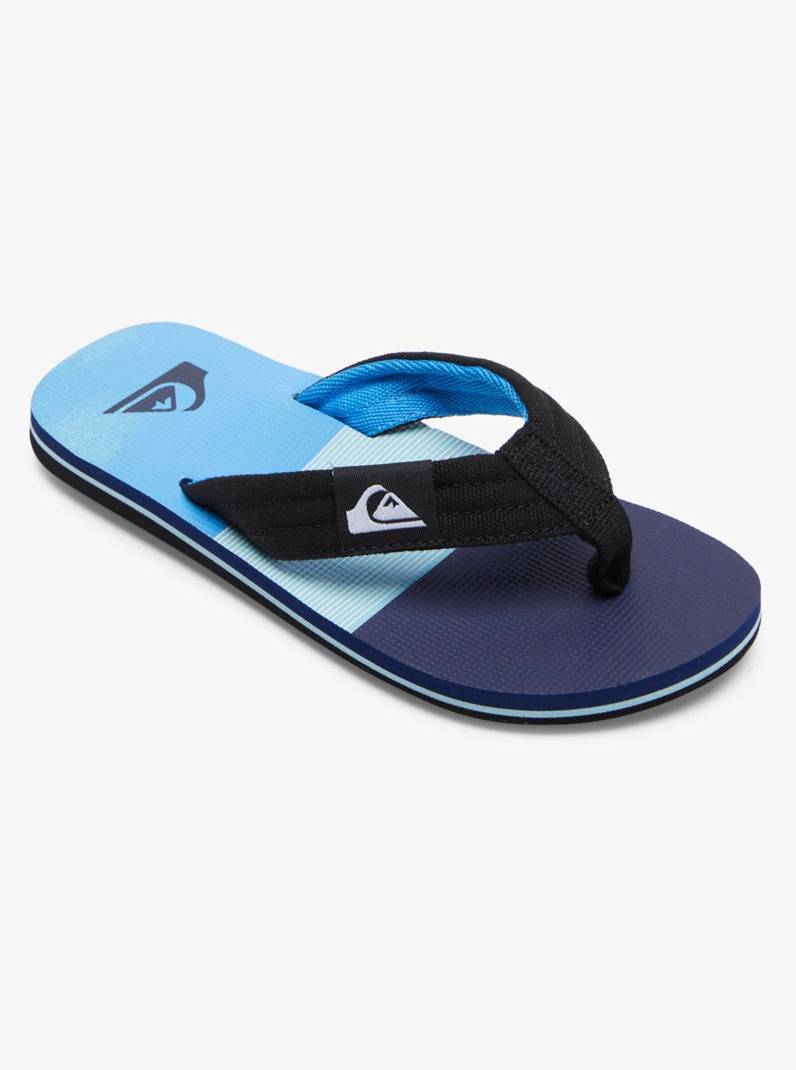 Boys 8-16 Molokai Layback Sandals - Black/Blue/Black sold by Quiksilver