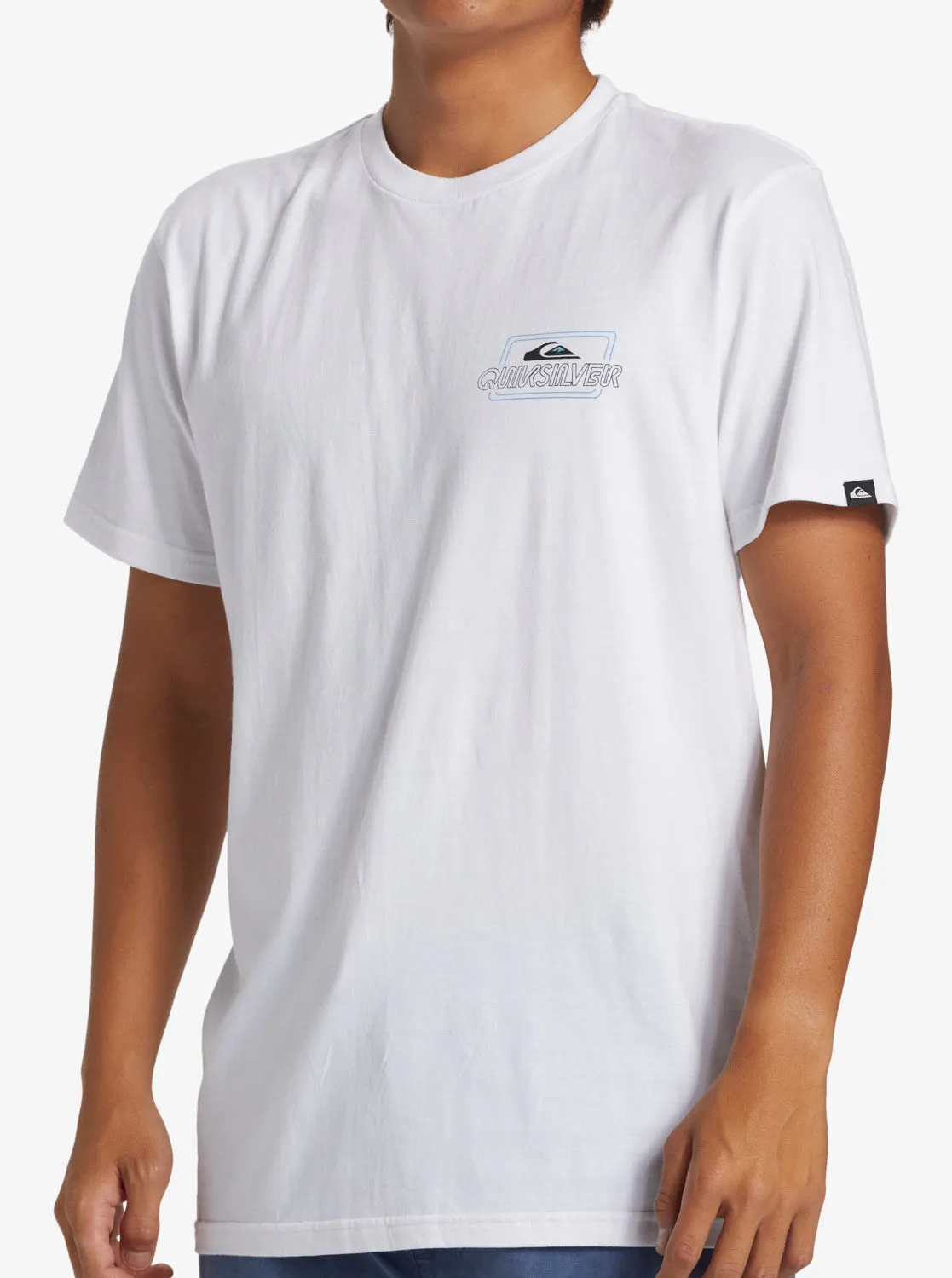 Line By Line T-Shirt - White sold by Quiksilver product image thumbnail 3