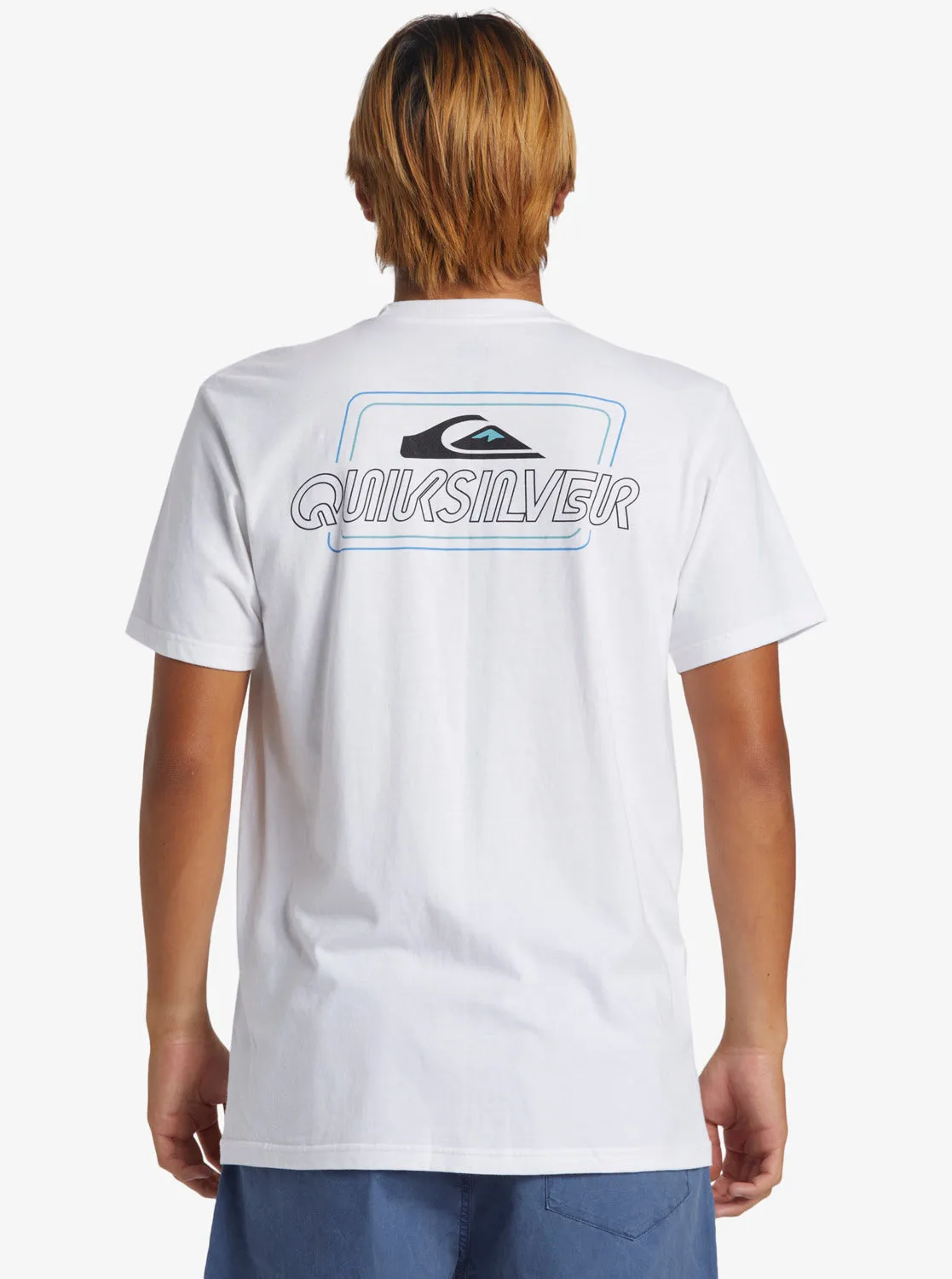 Line By Line T-Shirt - White sold by Quiksilver product image thumbnail 5