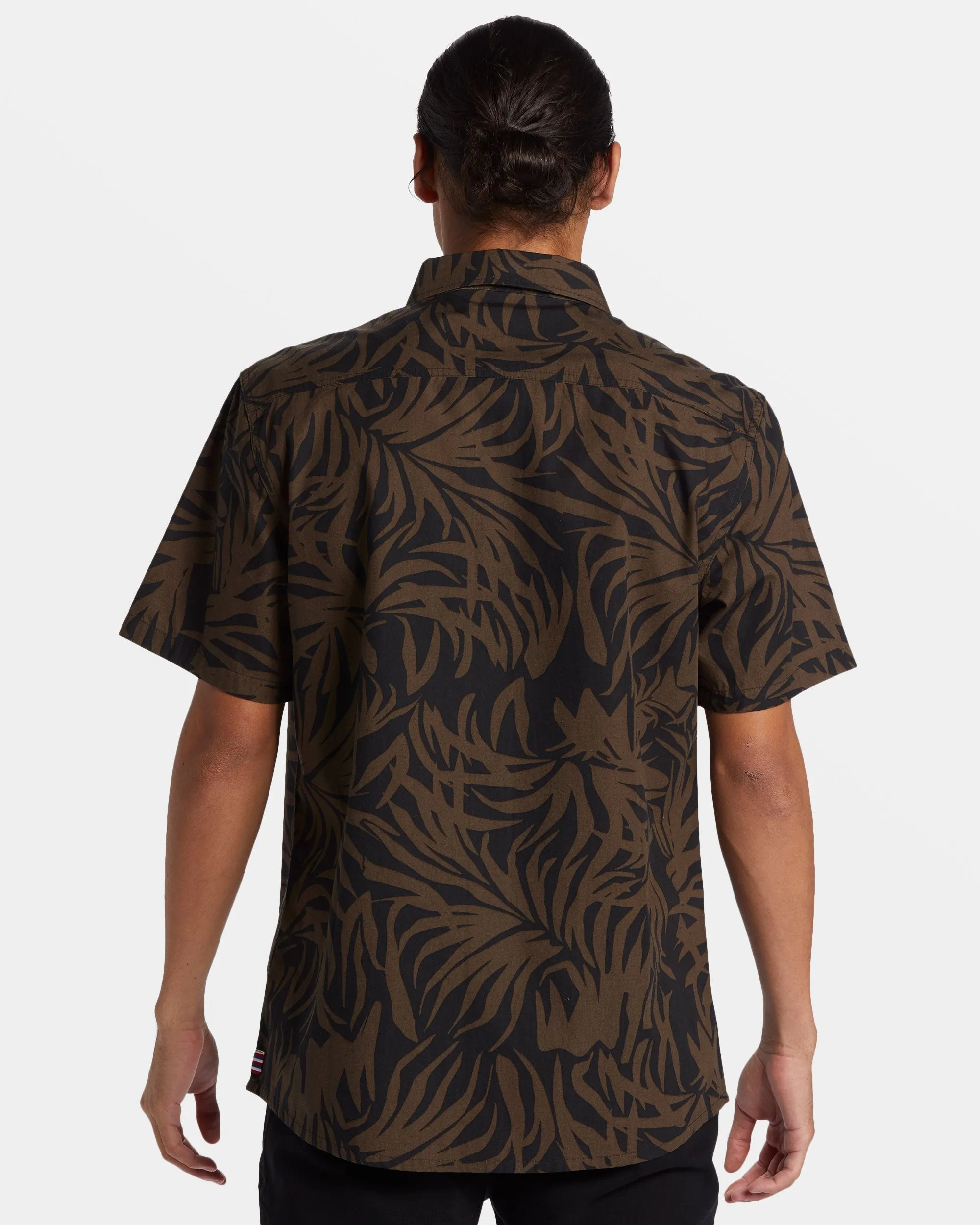 Hawaii Foliage Woven Hawaiian Shirt - Tarmac sold by Quiksilver product image thumbnail 4