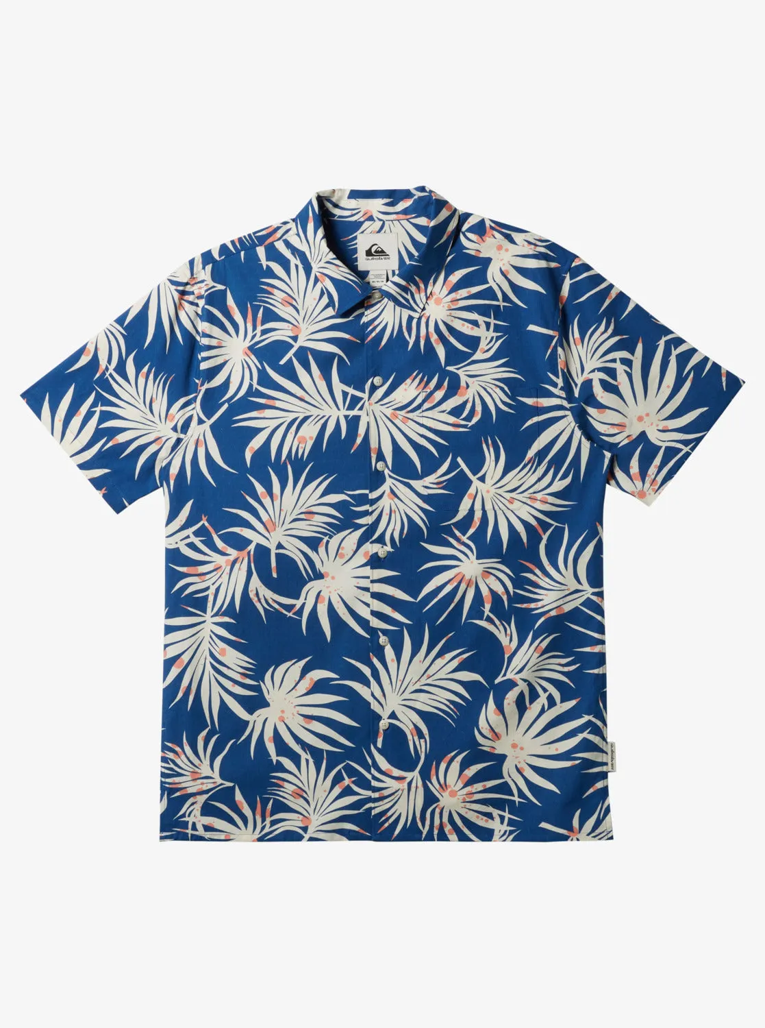 Beach Club Casual Short Sleeve Shirt - Monaco Blue Aop Better Ss sold by Quiksilver
