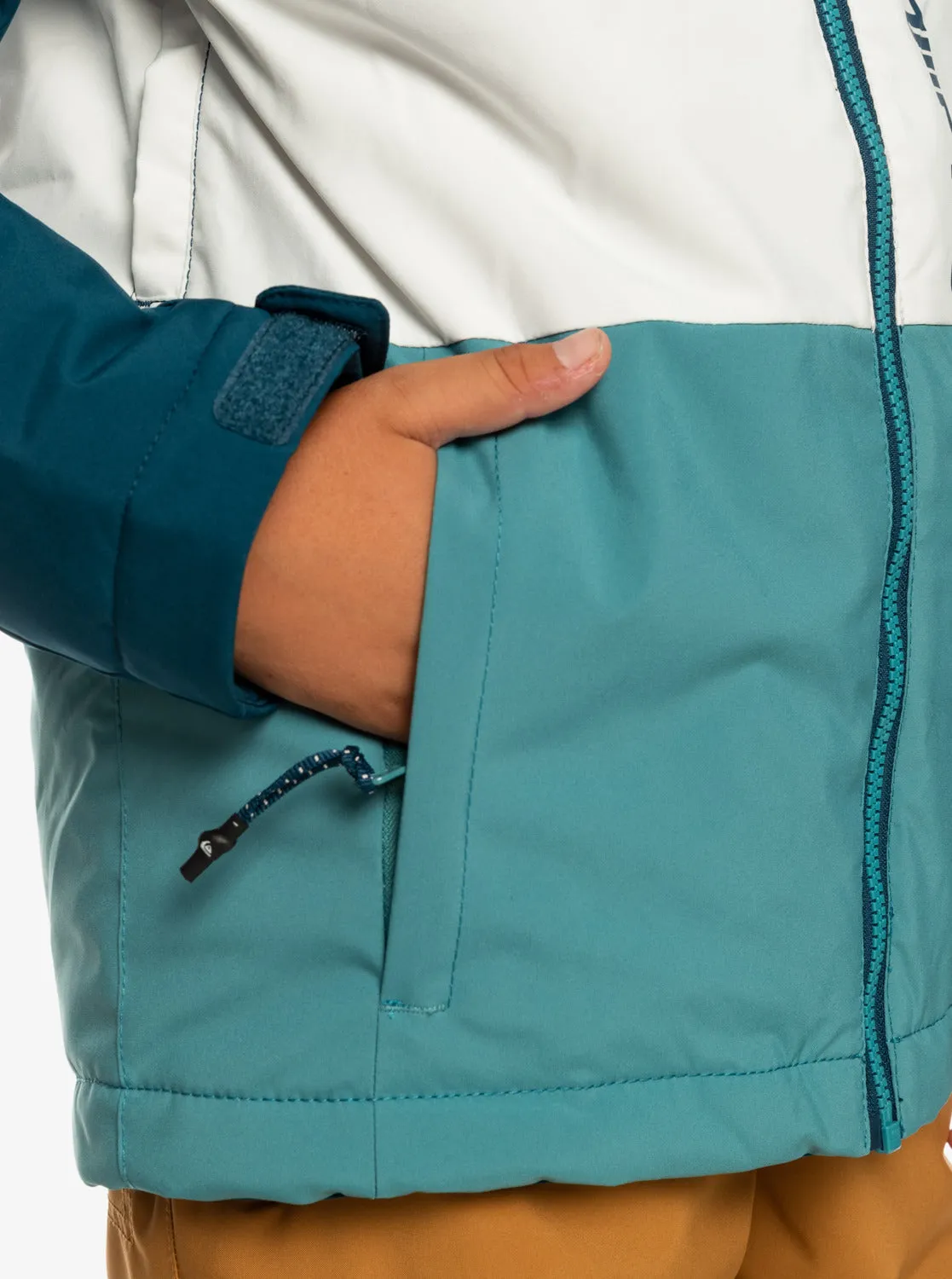 Boys 8-16 Side Hit Technical Snow Jacket - Brittany Blue sold by Quiksilver product image thumbnail 3