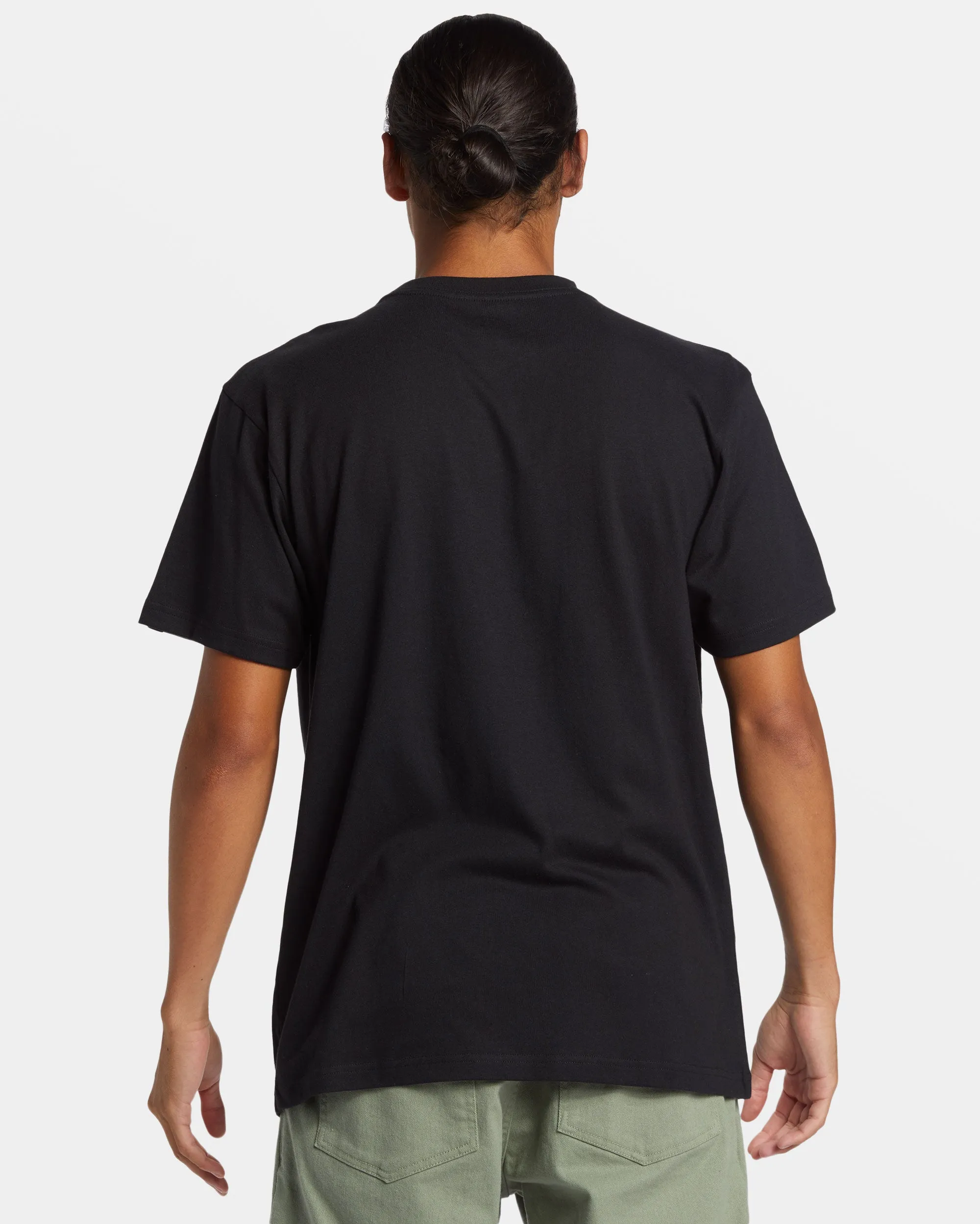 Comp Logo T-Shirt - Black sold by Quiksilver product image thumbnail 2