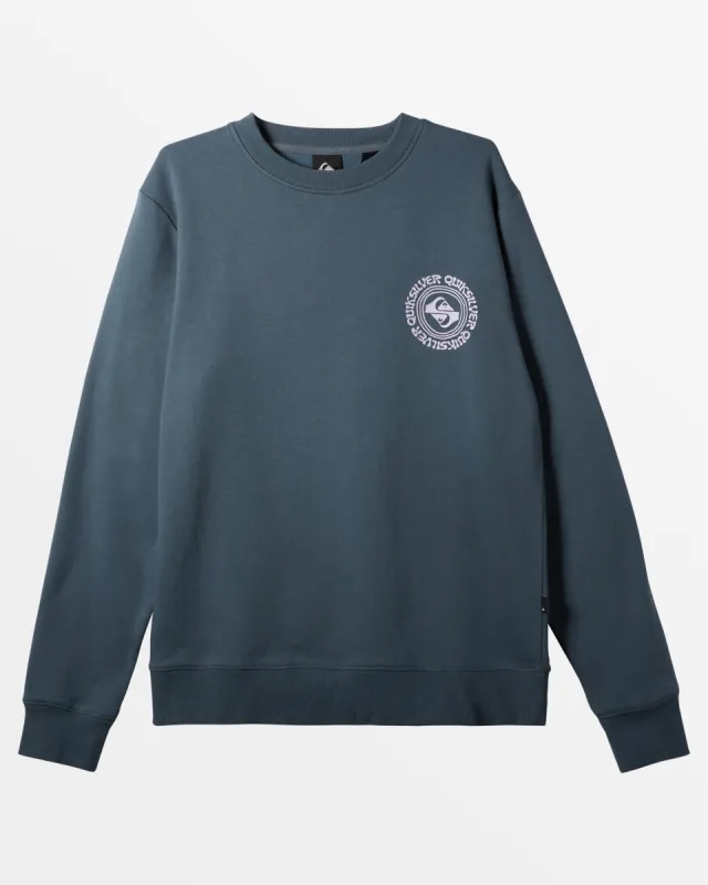 Surf The Earth Sweatshirt - Dark Slate sold by Quiksilver
