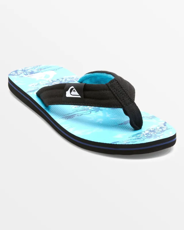 Molokai Layback Sandals - Blue/Blue/Blue made by Quiksilver