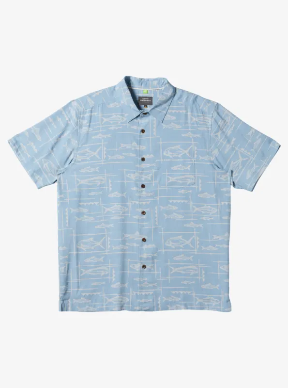Waterman Bento Shirt - Bento Dusk Blue sold by Quiksilver