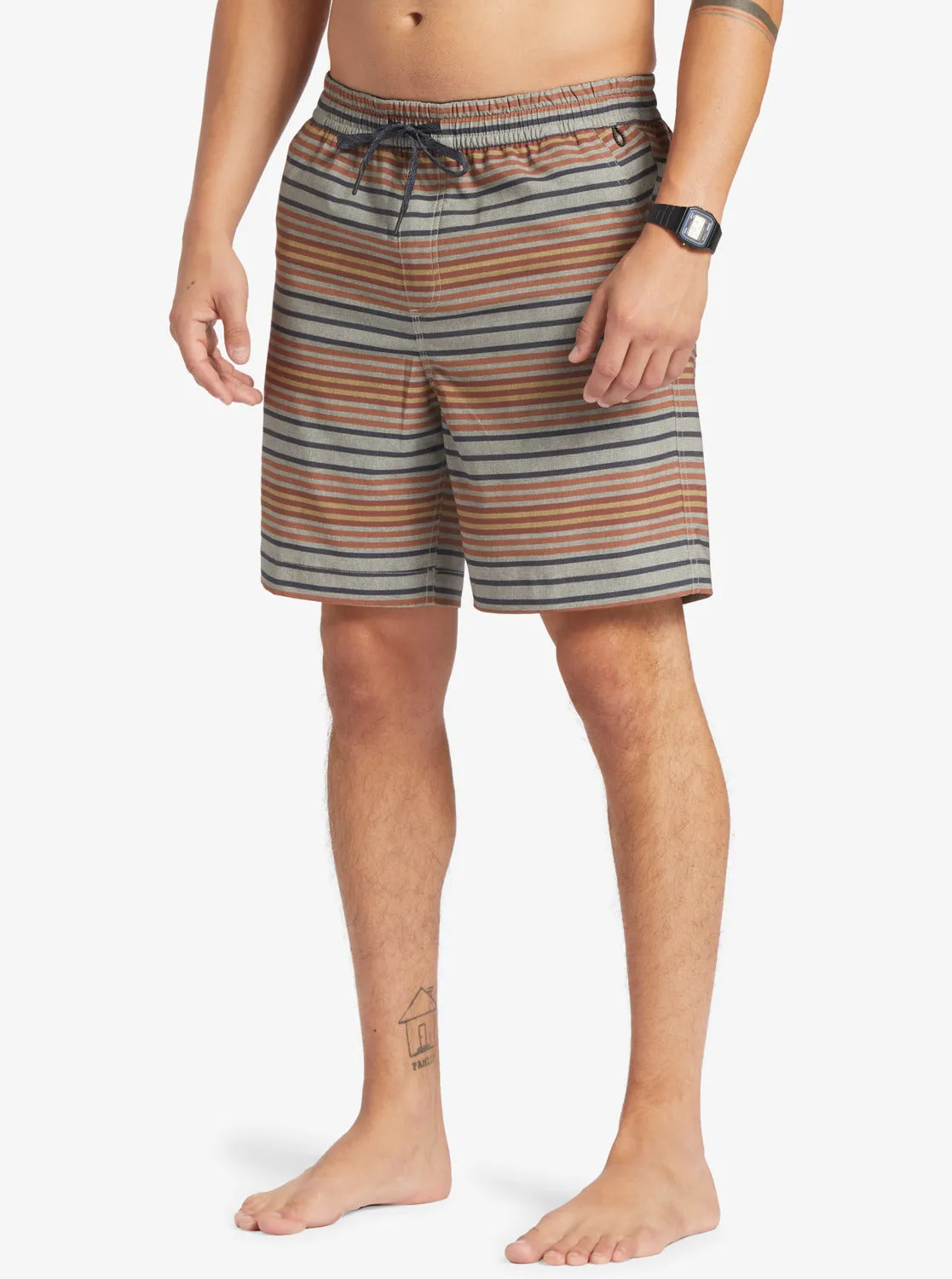 Taxer Print 18" Amphibian Boardshorts - Horizon Birch Taxer sold by Quiksilver product image thumbnail 4